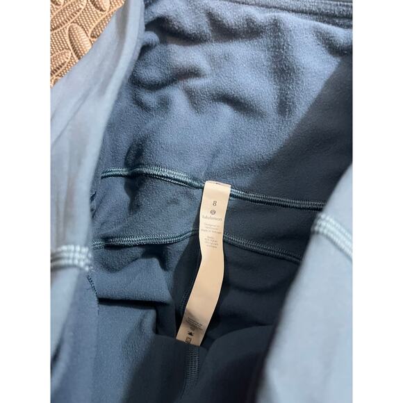 Lululemon Flurry Up Super High-Rise Tight 25" Petrol‎ Blue Womens Size 8 LW5CC6S - Picture 3 of 10